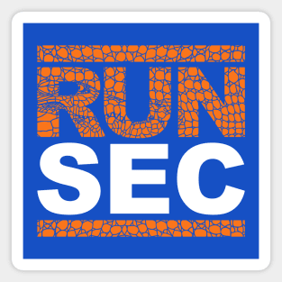 Run SEC Florida - On Blue Magnet